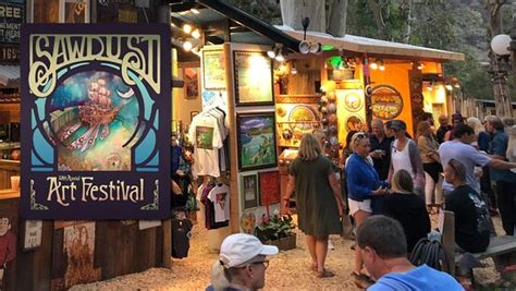 Sawdust laguna - The 57th anniversary of the annual Sawdust Art and Craft Festival is underway in Laguna Beach, and Orange County residents have the chance to get into the festival free of charge, organizers said.